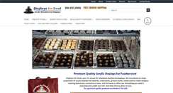 Desktop Screenshot of displaysforfood.com
